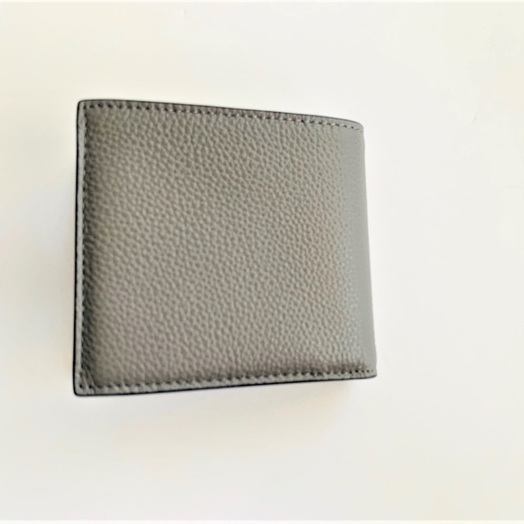 ✨NWT Coach Men's Double Bill Leather Wallet - Picture 3 of 5